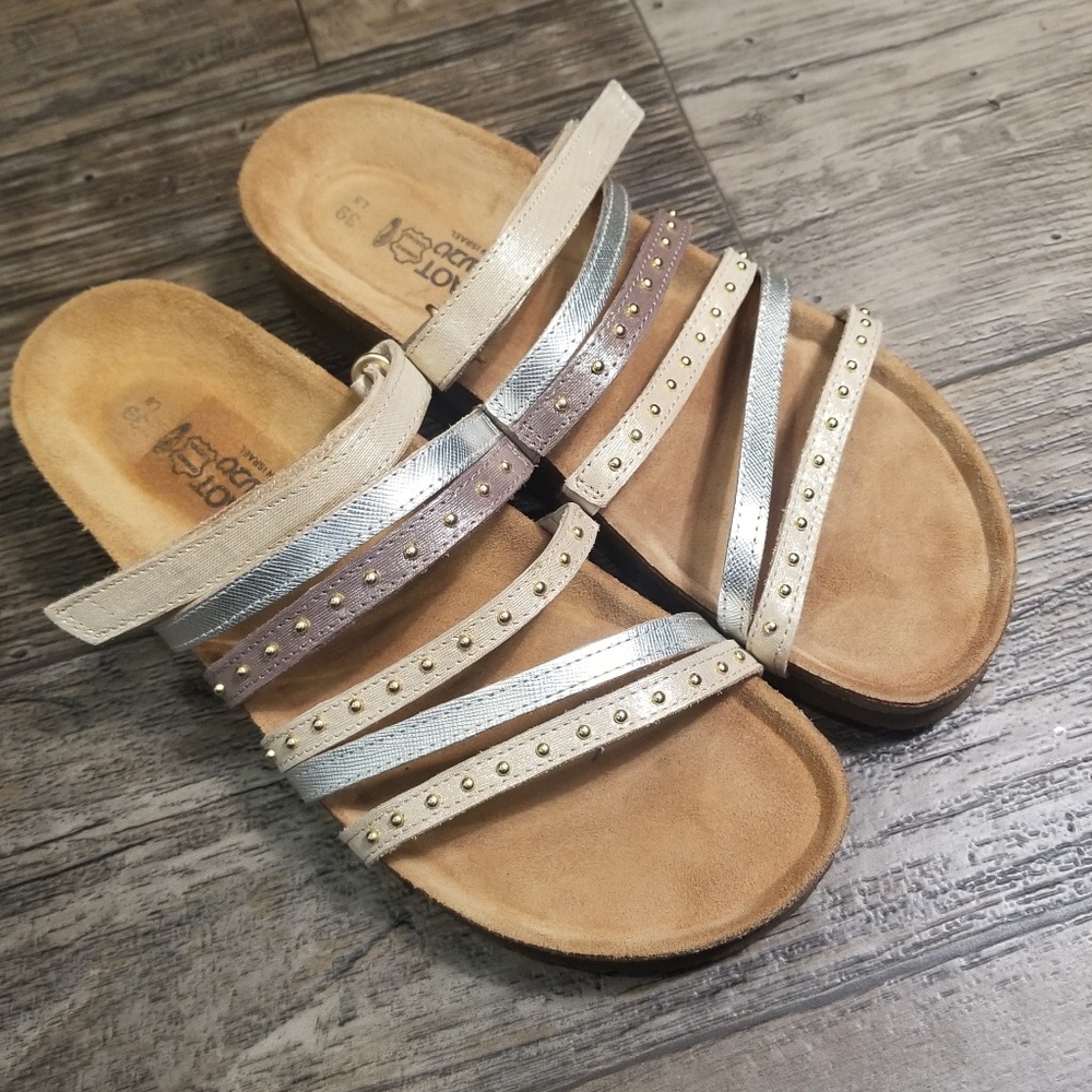 NAOT Prescott Slide Sandals- like new condition